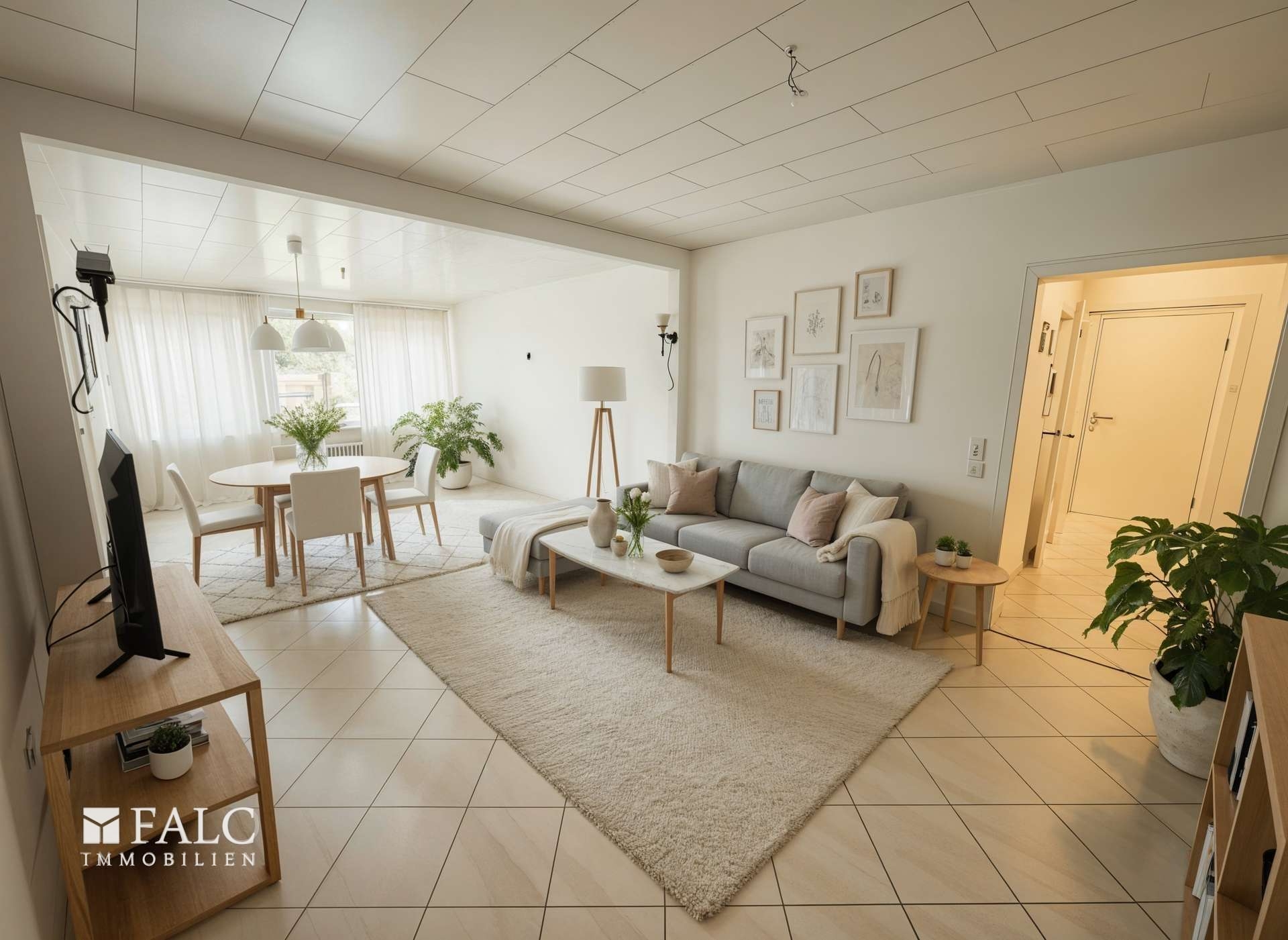 Wohnbeispiel Wohnzimmer